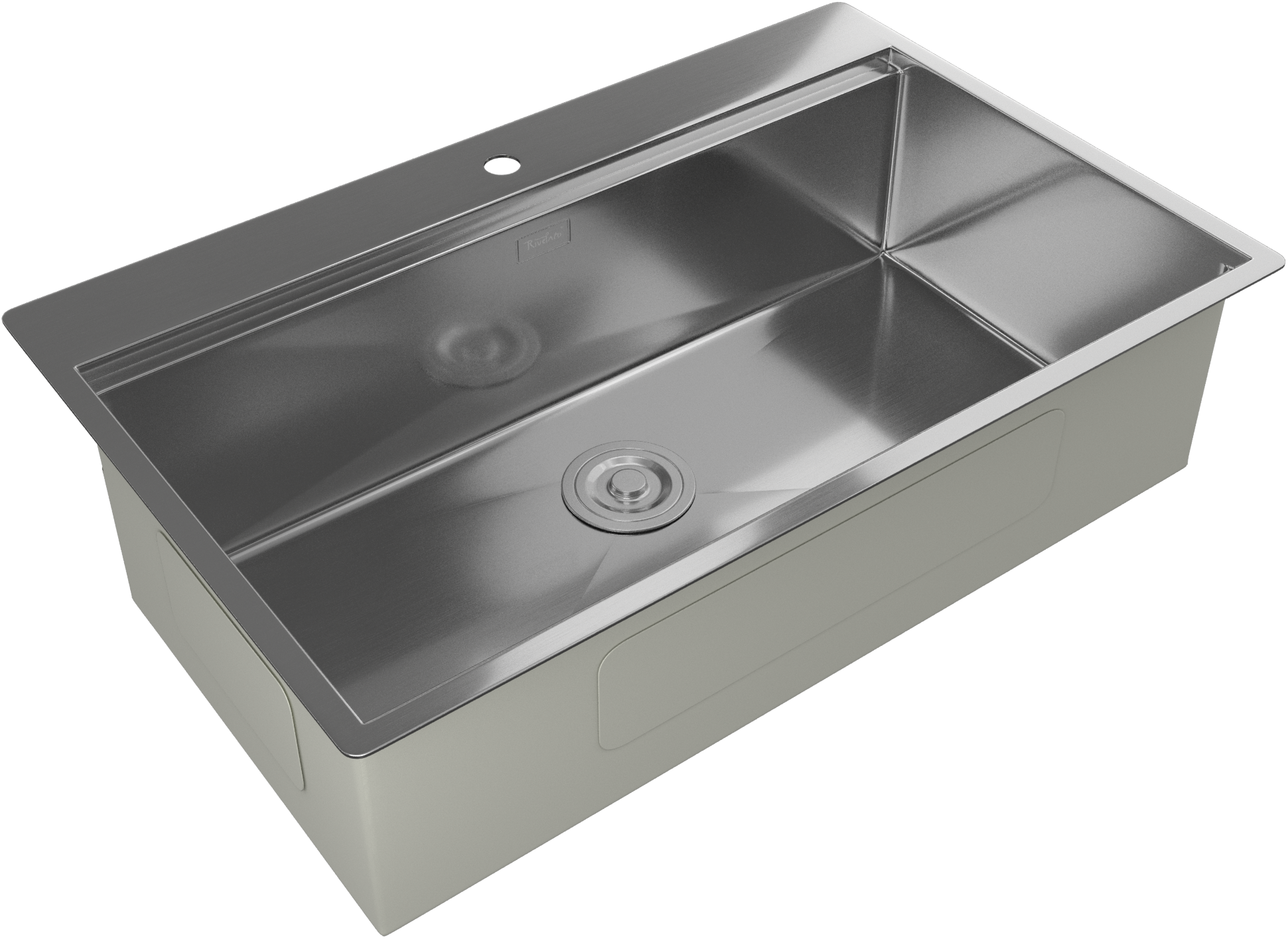 Rivelato Rinox 8050 Мойка нерж.сталь 1 чаши 800*500*200 мм в комплекте (доска, коландер, рол мат) арт.8050  Rivelato Rinox 8050 Мойка нерж.сталь 1 чаши 800*500*200 мм в комплекте (доска, коландер, рол мат) арт.8050