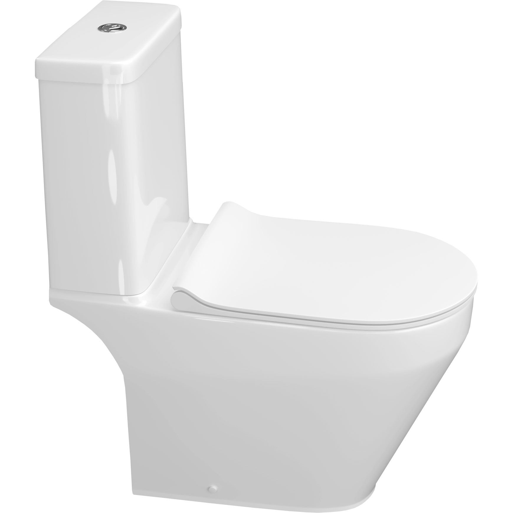 Унитаз-компакт КЕРАМИН БАРИ Slim ЖСМЛ Soft Close безободковый двухрежимный, сиденье дюропласт с микролифтом CDB00029257 (4810531150305) Унитаз-компакт КЕРАМИН БАРИ Slim ЖСМЛ Soft Close безободковый двухрежимный, сиденье дюропласт с микролифтом CDB00029257 (4810531150305)