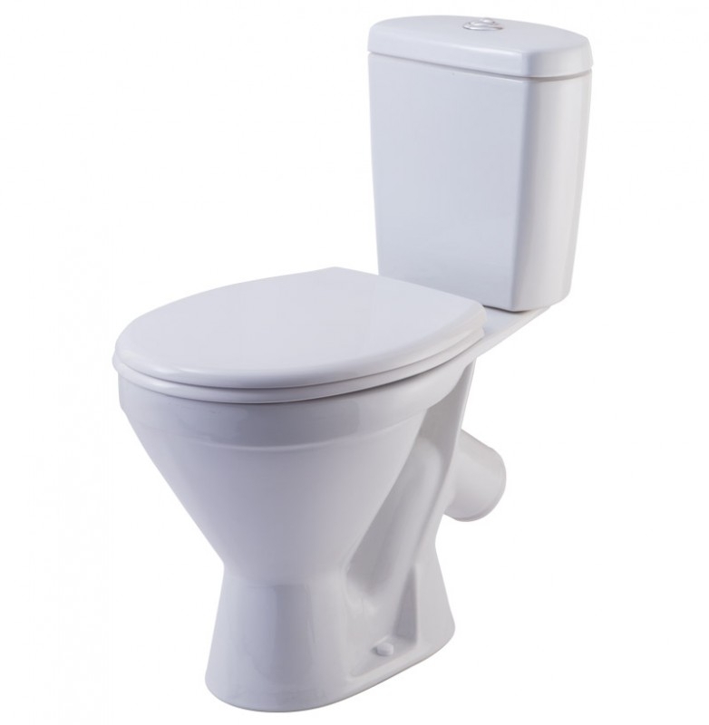 СТАНДАРТ ЭКОНОМ Унитаз-компакт косой вып.,с арматурой, сиденьем , креплением, белый. ROSA СТАНДАРТ ЭКОНОМ Унитаз-компакт косой вып.,с арматурой, сиденьем , креплением, белый. ROSA