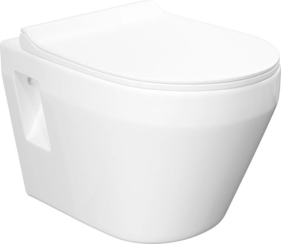 Унитаз подвесной КЕРАМИН БАРИ МЛ Slim Soft Close безободковый, сиденье  дюропласт с микролифтом CDB00022778 (4810531133575) Унитаз подвесной КЕРАМИН БАРИ МЛ Slim Soft Close безободковый, сиденье  дюропласт с микролифтом CDB00022778 (4810531133575)