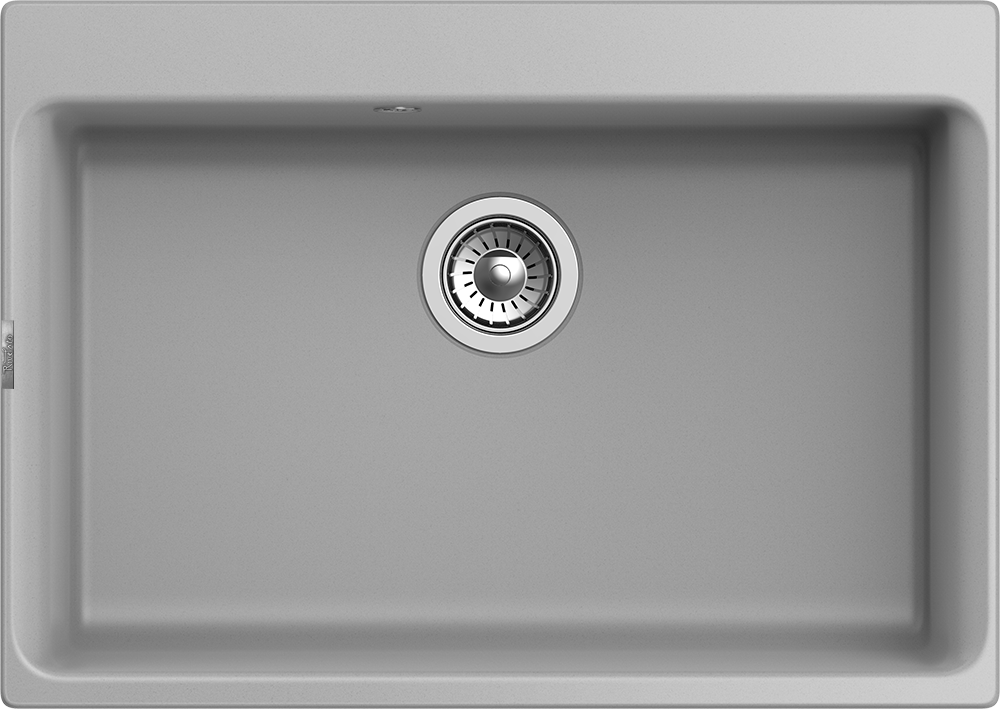 RIVELATO Мойка AXEL 70  1-чаша 730*520мм grigio metallizzato арт. RIVELATO Мойка AXEL 70  1-чаша 730*520мм grigio metallizzato арт.