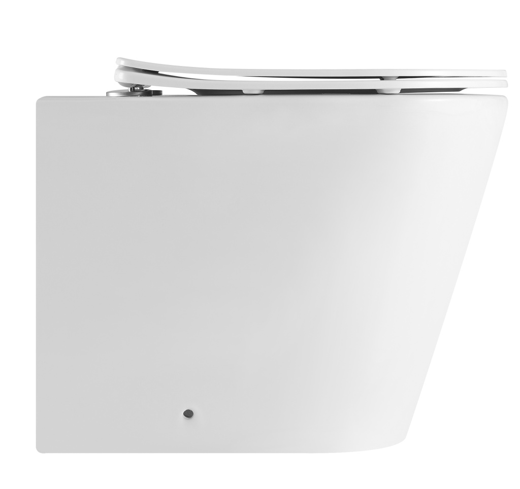 Унитаз приставной IBERICA BLANCA BURGOS ALTO Rimless белый, сиденье полипропилен (IB.BRA.131.1B1) Унитаз приставной IBERICA BLANCA BURGOS ALTO Rimless белый, сиденье полипропилен (IB.BRA.131.1B1)