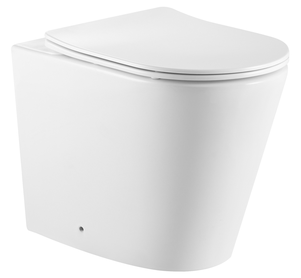 Унитаз приставной IBERICA BLANCA BURGOS ALTO Rimless белый, сиденье полипропилен (IB.BRA.131.1B1) Унитаз приставной IBERICA BLANCA BURGOS ALTO Rimless белый, сиденье полипропилен (IB.BRA.131.1B1)