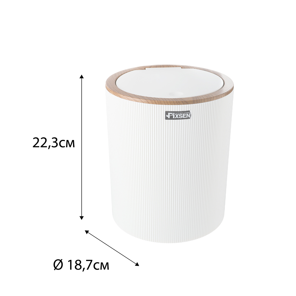 Ведро Fixsen WHITE BOOM FX-412-6 Ведро Fixsen WHITE BOOM FX-412-6