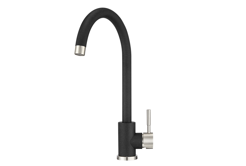 ST-4031, ЧЁРНЫЙ, СМЕСИТЕЛЬ КУХОННЫЙ, GRANULA STANDART