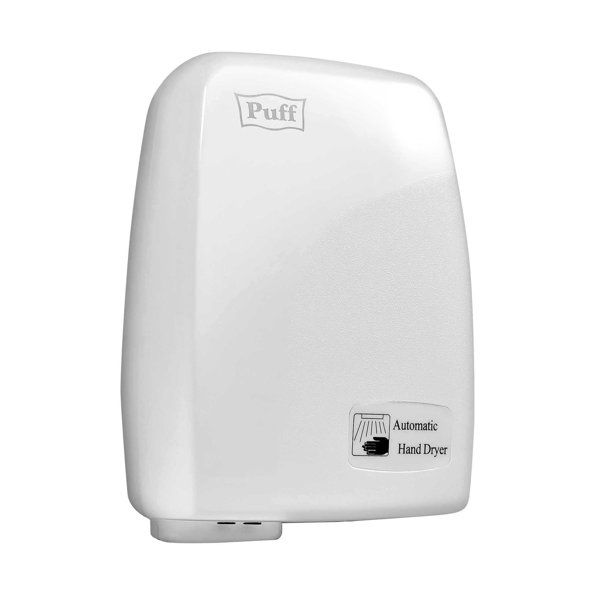 Электросушитель для рук PUFF-120 малошумный, белый 1,2 кВт (1401.334)
