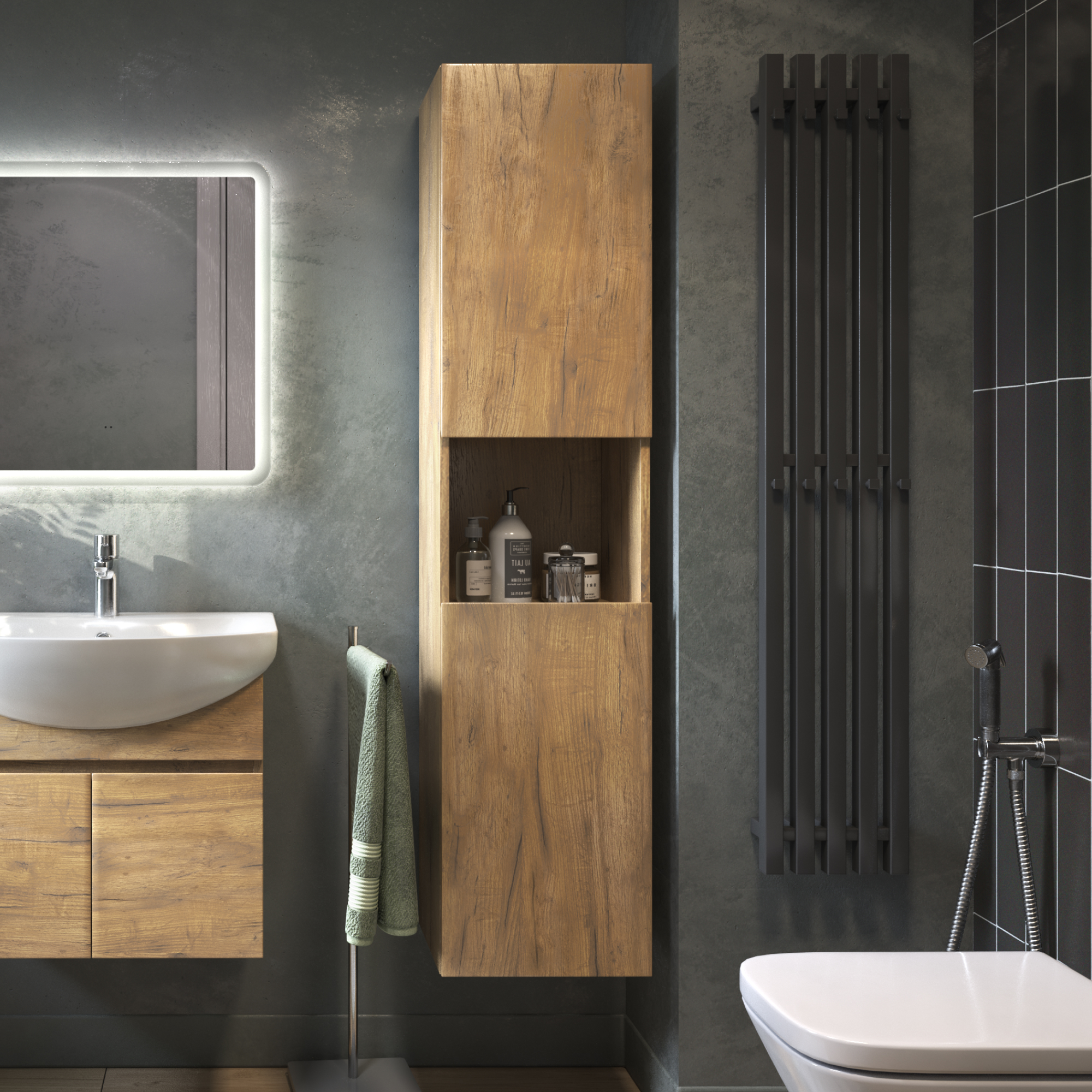 Шкаф-пенал VIGO Wing 35 подвесной дуб золотой (pp.WIN.35 дуб золотой) Шкаф-пенал VIGO Wing 35 подвесной дуб золотой (pp.WIN.35 дуб золотой)