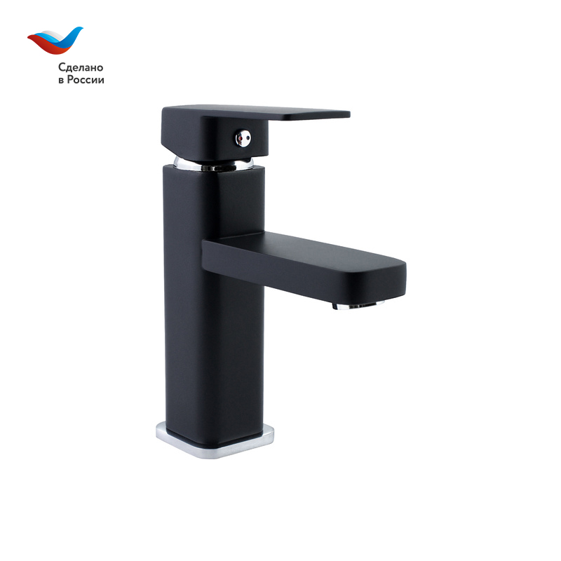 ЦВЕТ Смеситель для умывальника , одноручный, Н10 черный,  СЛАВЕН, Н1Ч., ПОД ЗАКАЗ