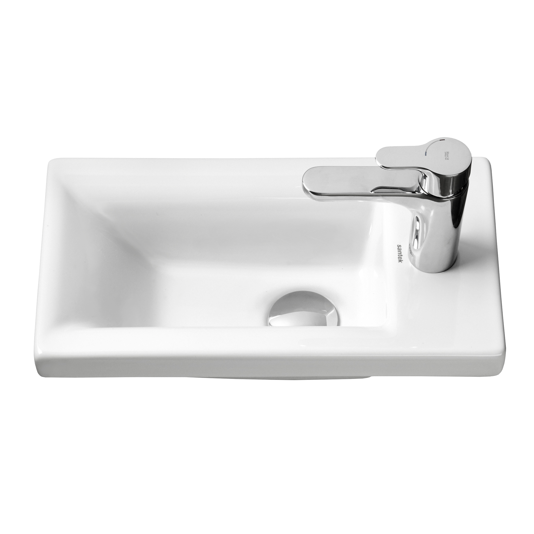 Раковина SANTEK Миранда 40 мебельная белый (WH302500) Раковина SANTEK Миранда 40 мебельная белый (WH302500)