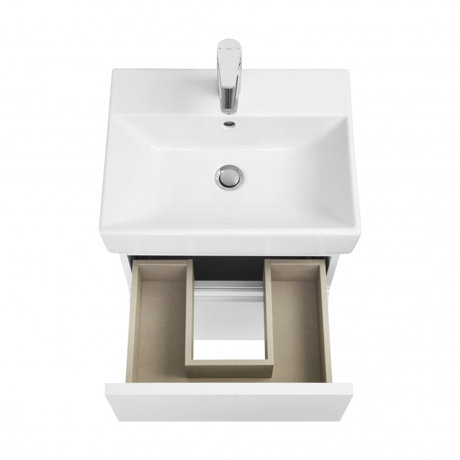 OLETA Тумба под раковину Oleta 50, 2 ящ., белый матовый