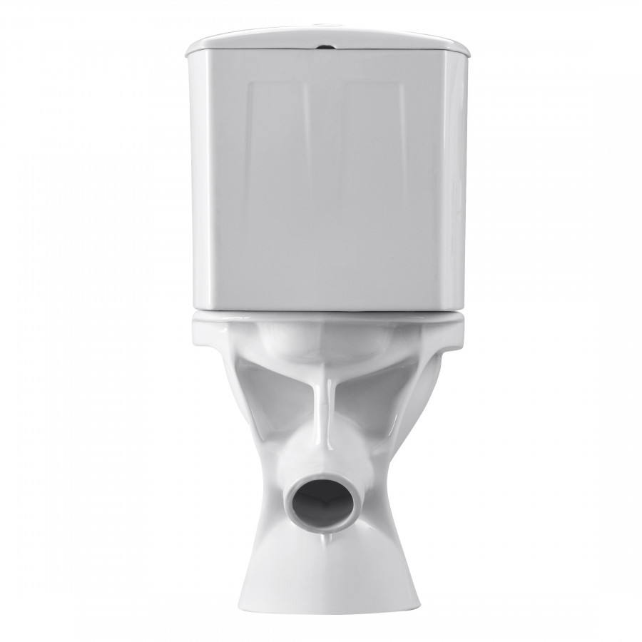 Унитаз-компакт "Вест" косой выпуск, с кнопочной арматурой и сиденьем  SANTERI Унитаз-компакт "Вест" косой выпуск, с кнопочной арматурой и сиденьем  SANTERI