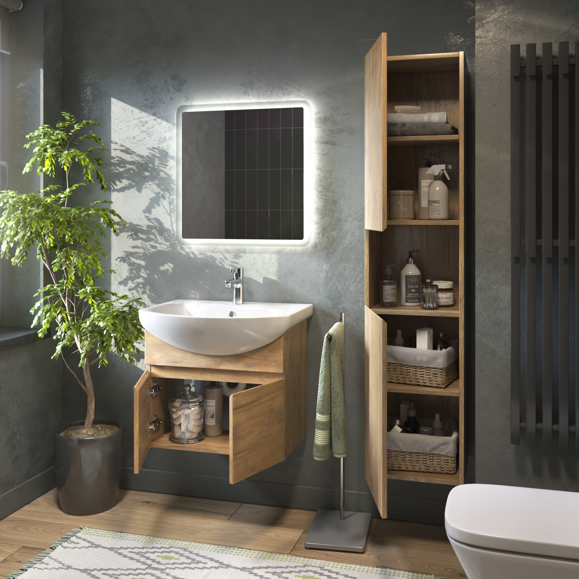 Шкаф-пенал VIGO Wing 35 подвесной дуб золотой (pp.WIN.35 дуб золотой) Шкаф-пенал VIGO Wing 35 подвесной дуб золотой (pp.WIN.35 дуб золотой)