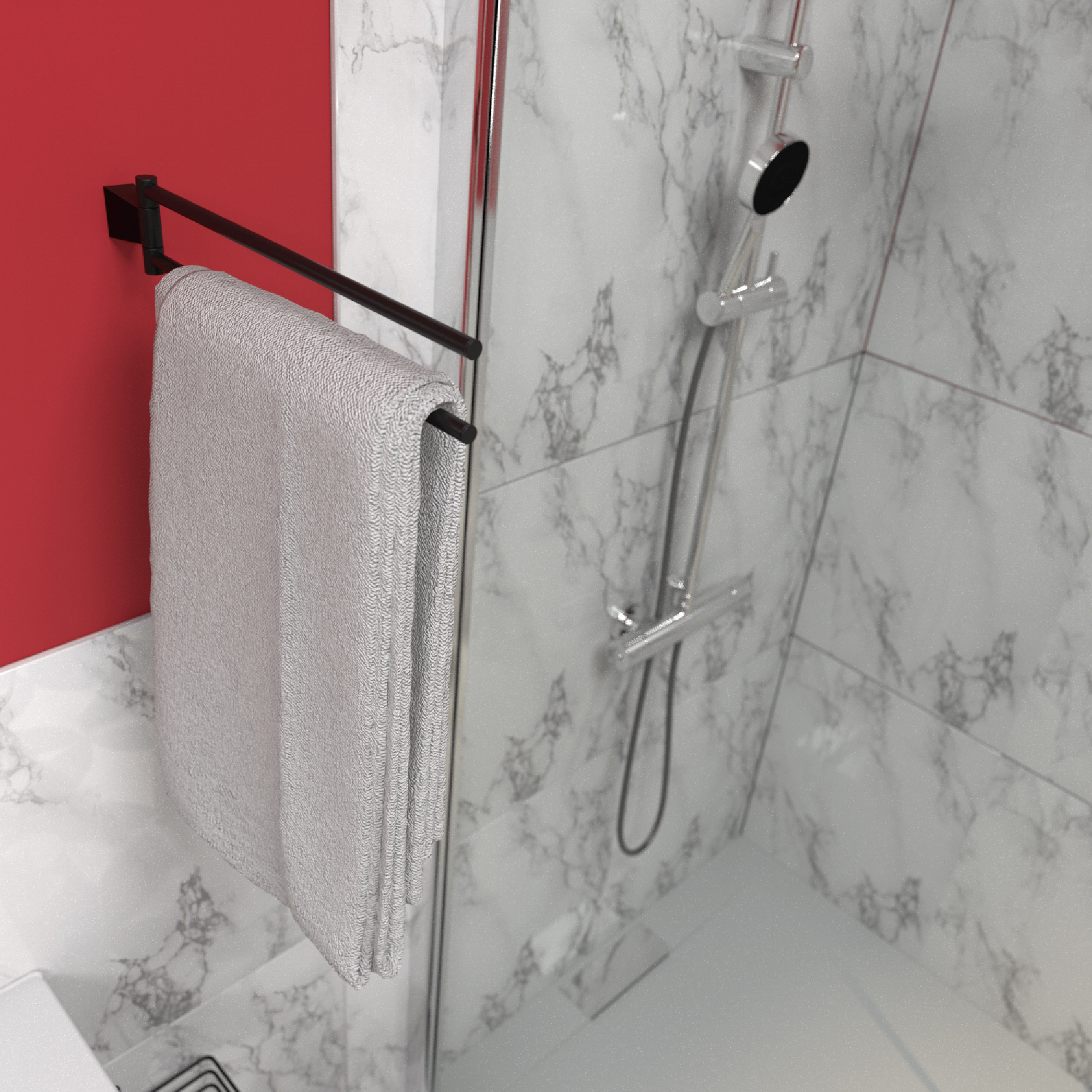 Полотенцедержатель рога 2-ой FIXSEN Trend (FX-97802A)