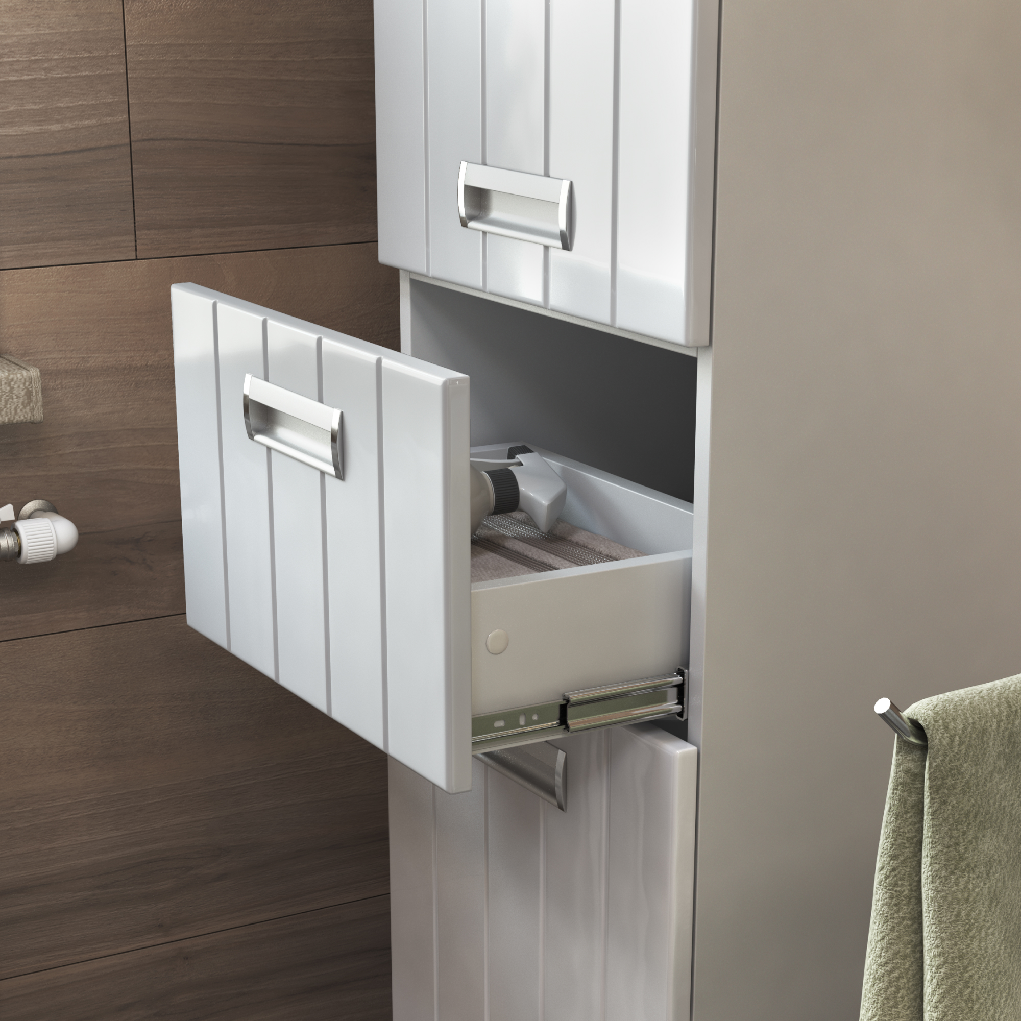 Шкаф-пенал VIGO Diana 40 напольный белый (pn.DIA.40) Шкаф-пенал VIGO Diana 40 напольный белый (pn.DIA.40)