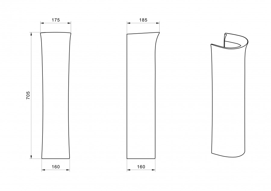 АНИМО Пьедестал( к умыв. Анимо/Лонги), САНТЕК АНИМО Пьедестал( к умыв. Анимо/Лонги), САНТЕК