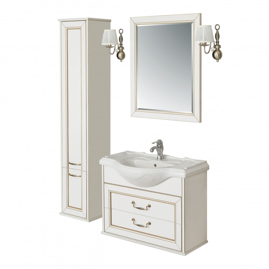 AMERICA EVOLUTION W Тумба под раковину AMERICA 85, дуб светлый, ROCA