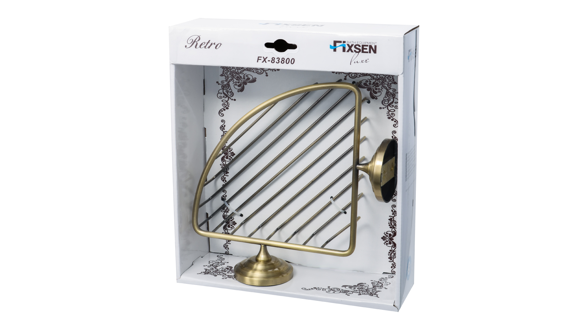 Мыльница решетка угловая FIXSEN Retro (FX-83809B) Мыльница решетка угловая FIXSEN Retro (FX-83809B)