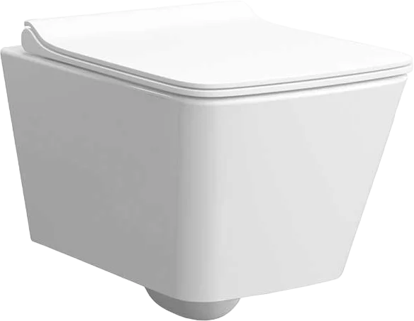 Унитаз подвесной КЕРАМИН ТОБАГО R МЛ Slim Soft Close безободковый, сиденье  дюропласт с микролифтом CDB00027033 (4810531143567) Унитаз подвесной КЕРАМИН ТОБАГО R МЛ Slim Soft Close безободковый, сиденье  дюропласт с микролифтом CDB00027033 (4810531143567)