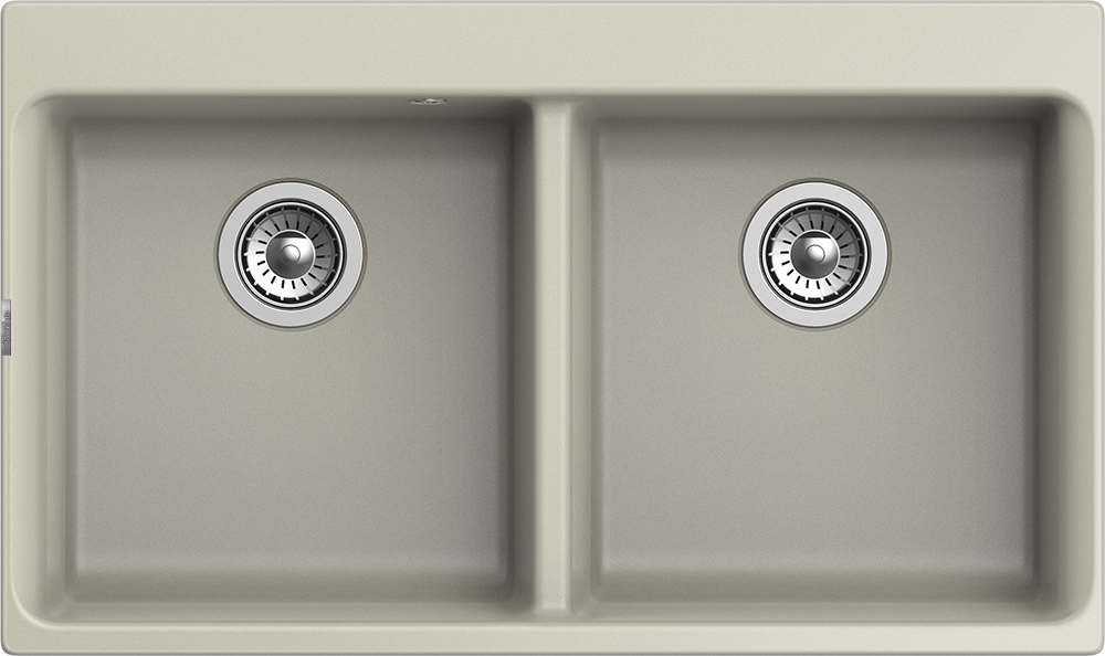 RIVELATO Мойка AXEL 90-2D  2-чаши 870*520мм topazio арт. RIVELATO Мойка AXEL 90-2D  2-чаши 870*520мм topazio арт.