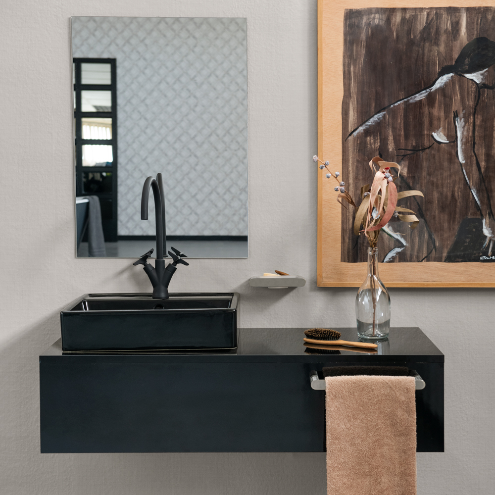 Смеситель для раковины ADAGIO 910101NM чёрный