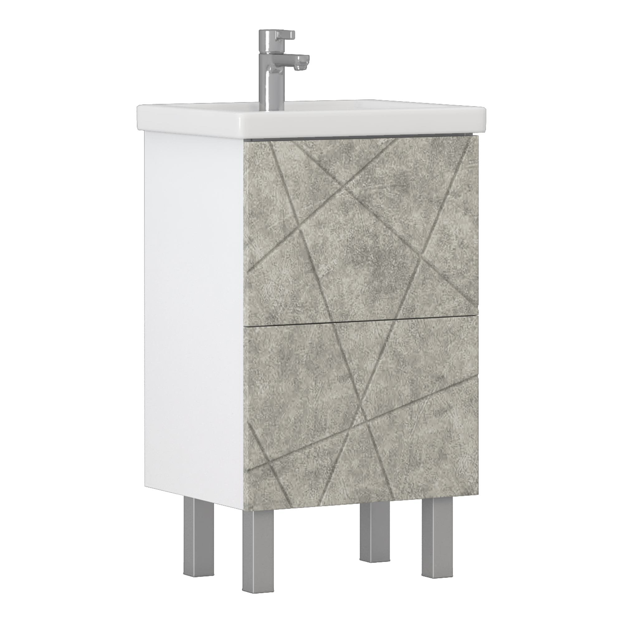 Тумба под раковину VIGO Geometry 2-50 напольная бетон (tn.bsf.GEO.FOS.50.2Y бетон) Тумба под раковину VIGO Geometry 2-50 напольная бетон (tn.bsf.GEO.FOS.50.2Y бетон)