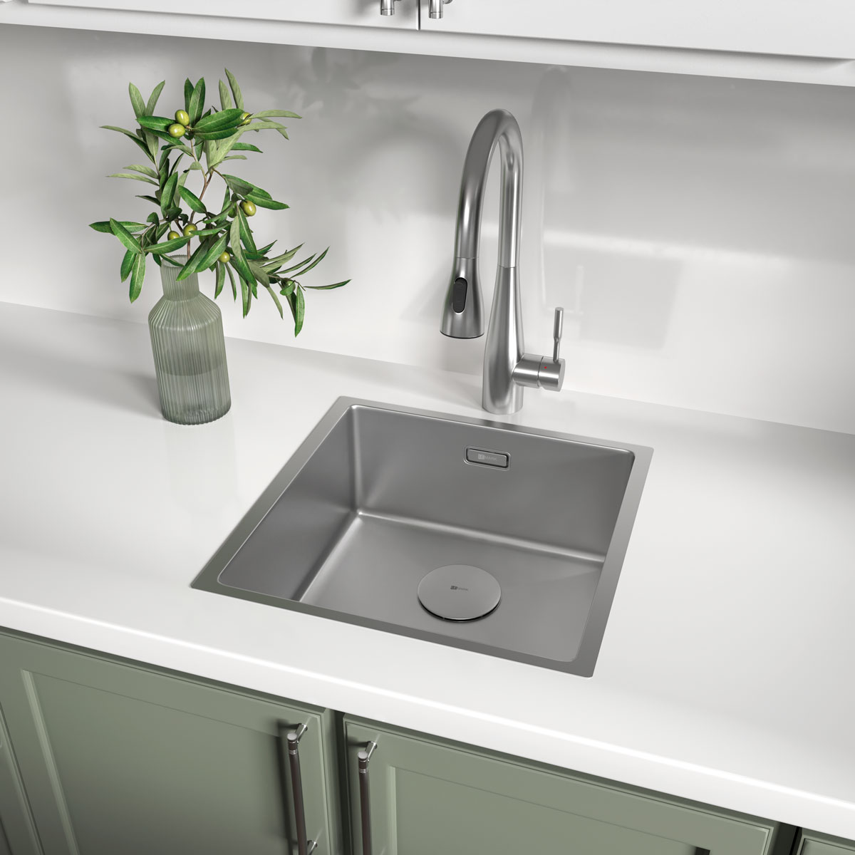 Кухонная мойка Lemark OLANGA 440 прямоугольная из нержавеющей стали, цвет Сталь,в комплекте: крепеж, Кухонная мойка Lemark OLANGA 440 прямоугольная из нержавеющей стали, цвет Сталь,в комплекте: крепеж,