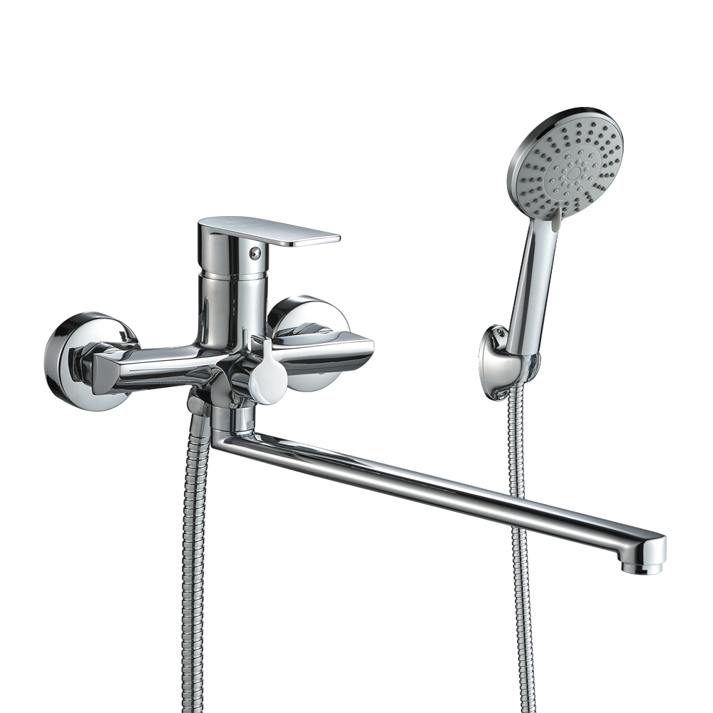 Смеситель для ванны с длинным изливом RAY, RAY11-320 Смеситель для ванны с длинным изливом RAY, RAY11-320