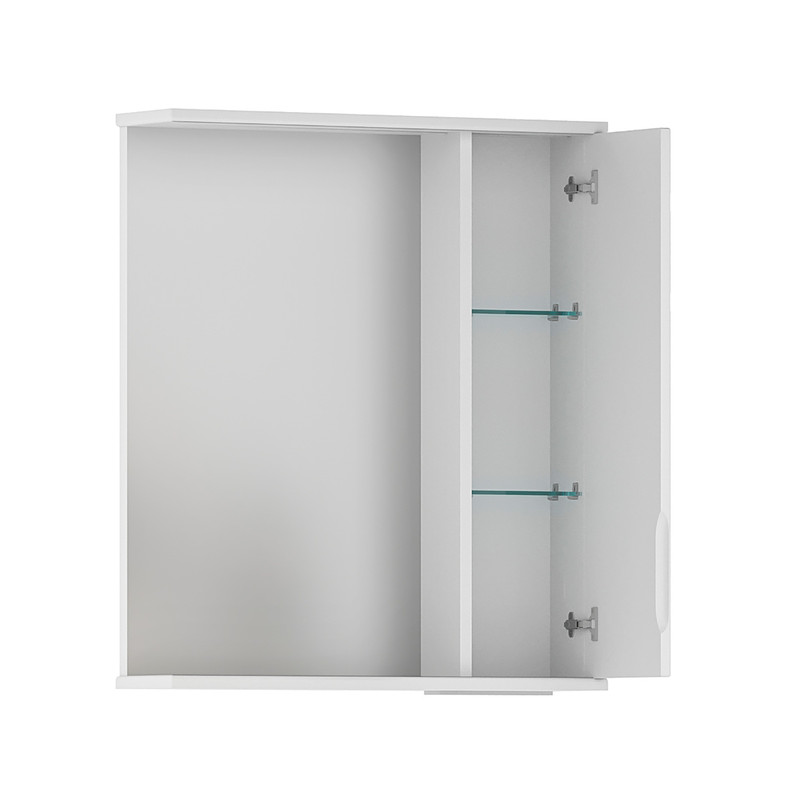 Зеркало-шкаф Adel 60, подвесной, правый, белый, VOLNA