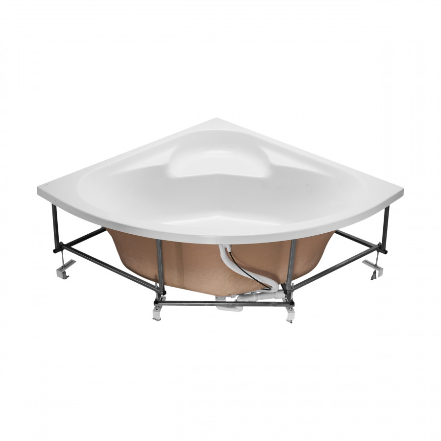 Монтажный комплект для ванны КАРИБЫ 140х140 см. (рама, слив-перелив с сифоном, крепеж к стене, крепе Монтажный комплект для ванны КАРИБЫ 140х140 см. (рама, слив-перелив с сифоном, крепеж к стене, крепе