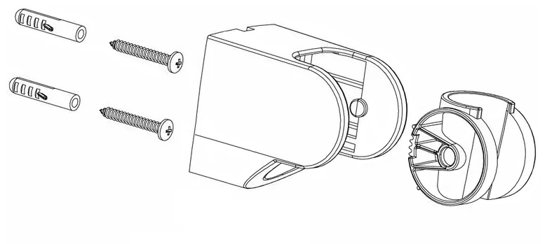 Держатель для лейки ПРОФСАН настенный PSM-1401