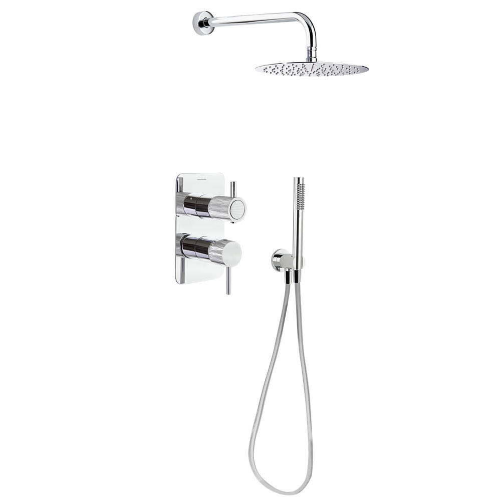 Встраиваемая душевая система с тропическим душем и душевым комплектом ODISEA JOYA K5915121