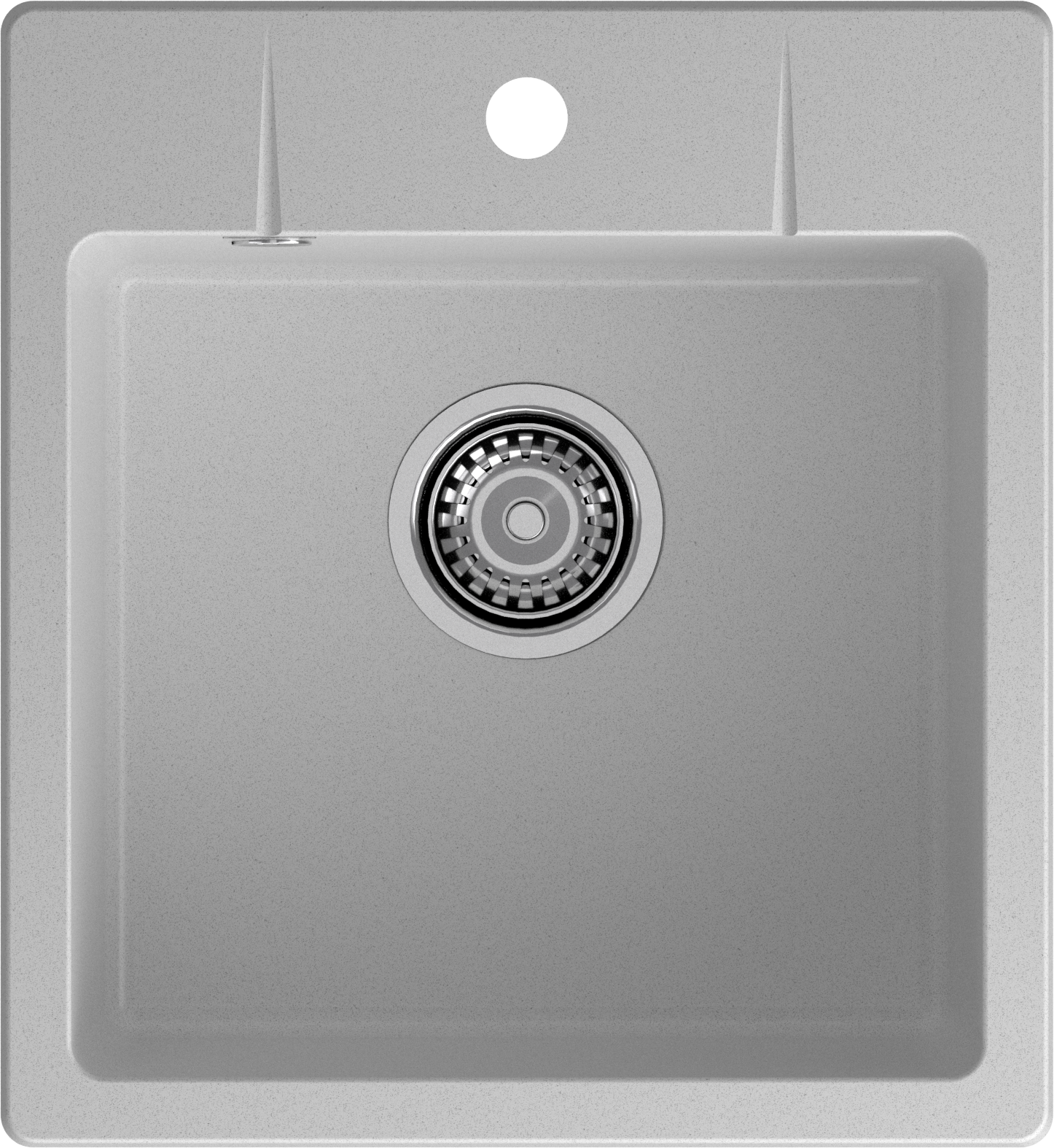 GRANFEST Мойка URBAN 245  1-чаша 450*490мм серый арт.GF-UR- GRANFEST Мойка URBAN 245  1-чаша 450*490мм серый арт.GF-UR-