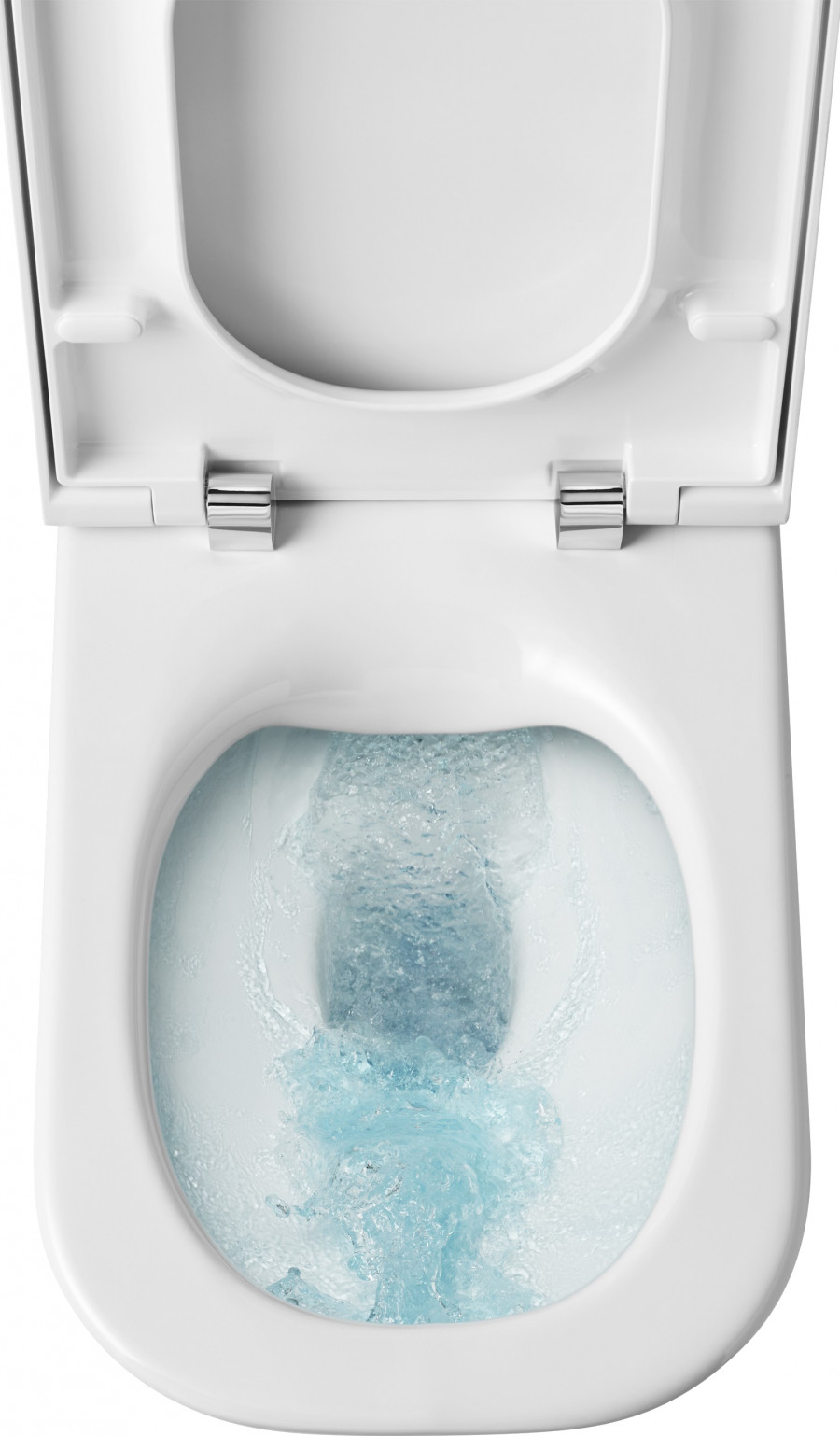 GAP CLEAN RIM Чаша унитаза приставного c безободковым смывом, двойной выпуск, белая. ROCA GAP CLEAN RIM Чаша унитаза приставного c безободковым смывом, двойной выпуск, белая. ROCA