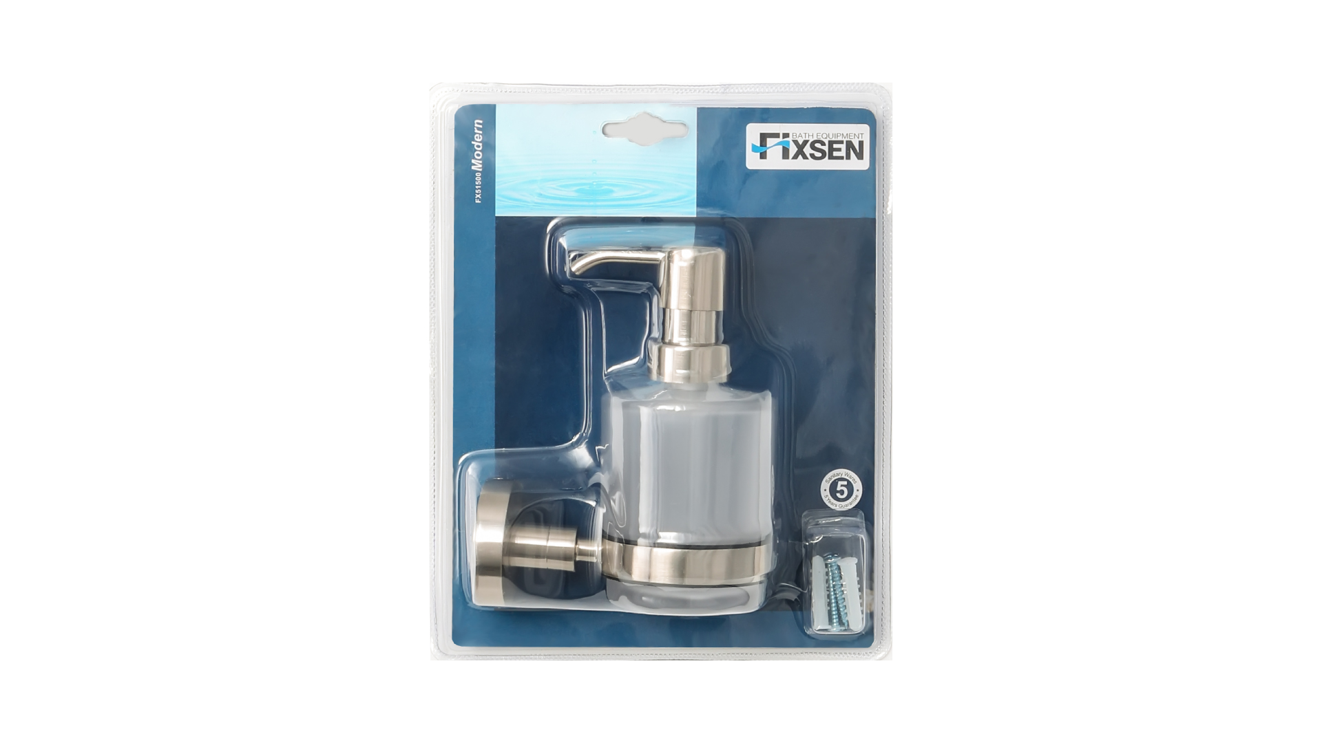 Дозатор жидкого мыла FIXSEN Modern (FX-51512) Дозатор жидкого мыла FIXSEN Modern (FX-51512)