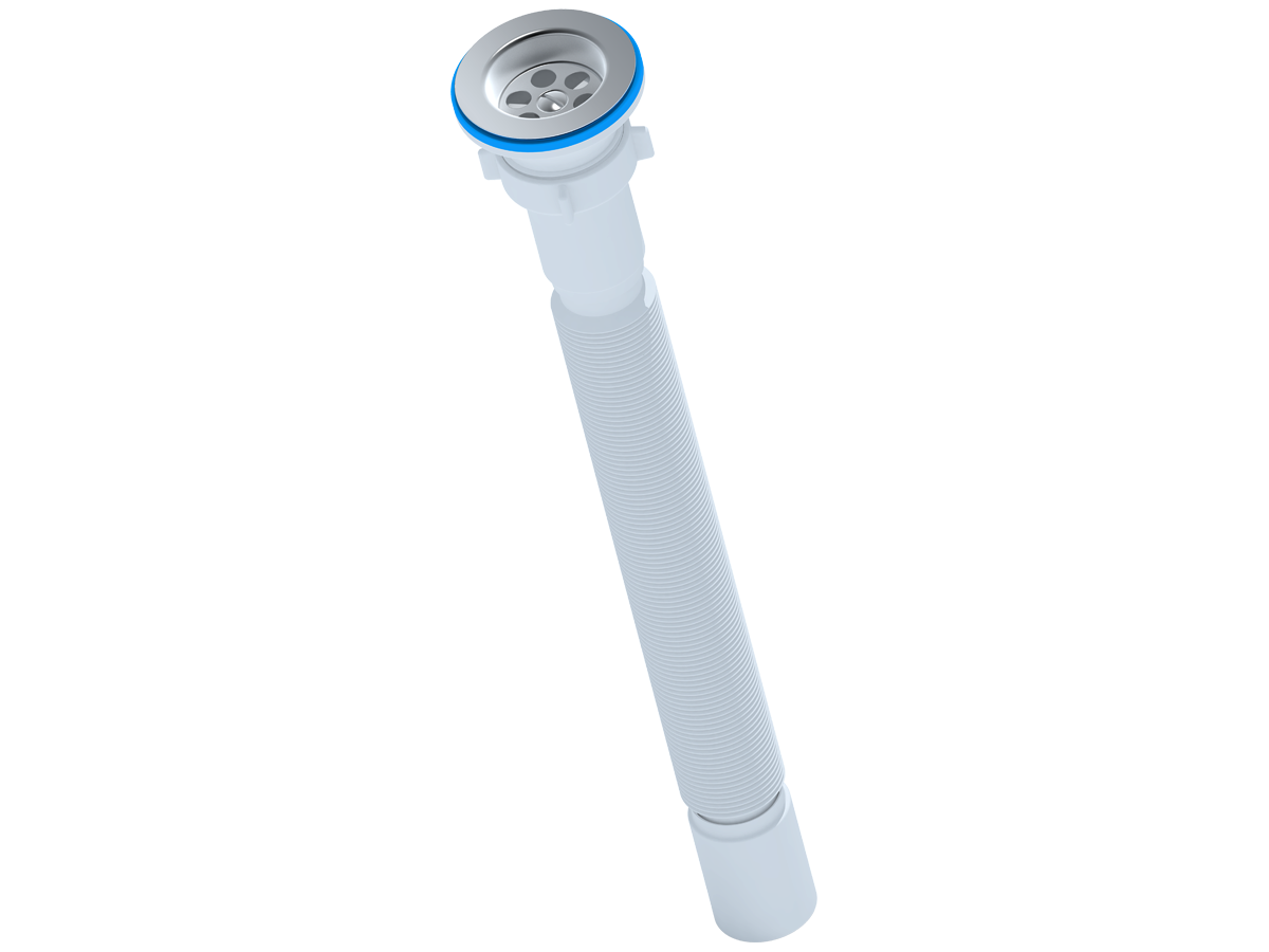 Сифон для мойки АНИ Пласт G114 1 1/2 дюйма 40 гофрированный 525-1355