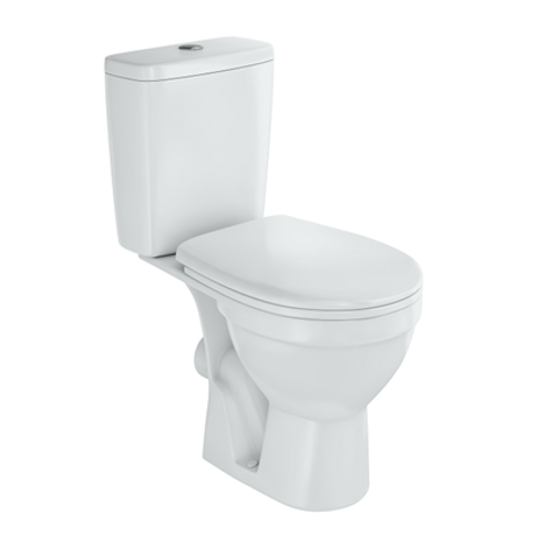 РИМ Унитаз-компакт. универс. вып, 2-х реж. арм.OLI,жестк. сид. с функ. S-C, белый   ROSA РИМ Унитаз-компакт. универс. вып, 2-х реж. арм.OLI,жестк. сид. с функ. S-C, белый   ROSA