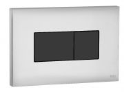 641019 Панель пневм. двойная KARISMA, пластик, хром глянц., soft-touch черн., OLI 641019 Панель пневм. двойная KARISMA, пластик, хром глянц., soft-touch черн., OLI