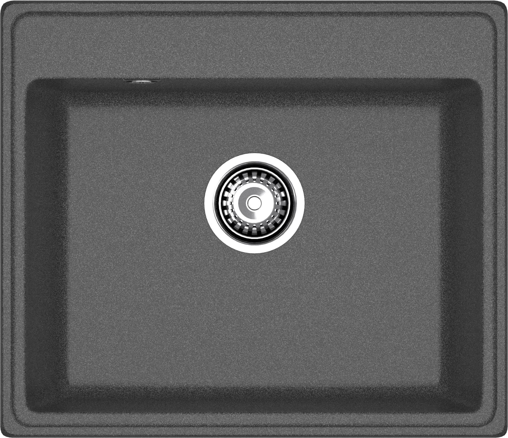 GRANFEST Мойка композит VERTEX, GF-V-580, чаша 580*500, графит GRANFEST Мойка композит VERTEX, GF-V-580, чаша 580*500, графит
