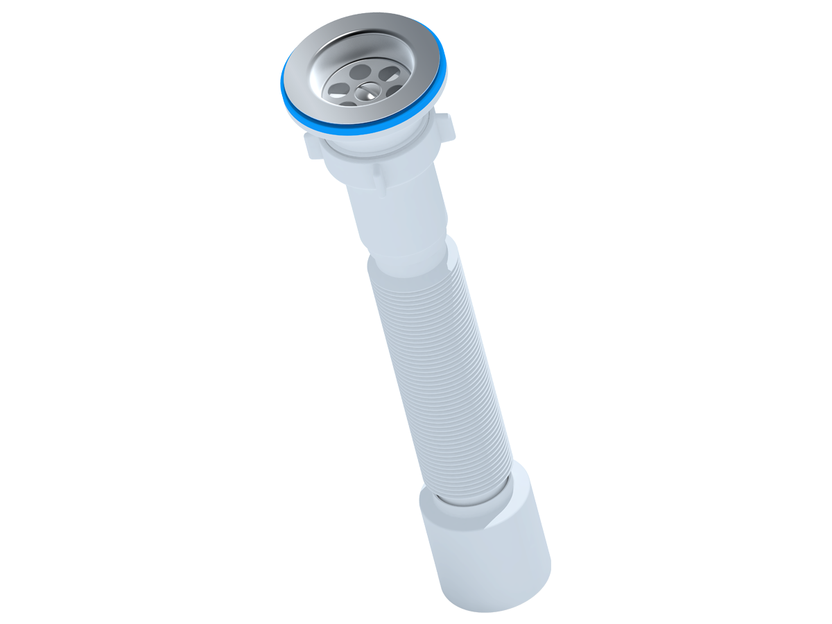 Сифон гофрированный 1 1/2"*50, ANI PLAST Сифон гофрированный 1 1/2"*50, ANI PLAST