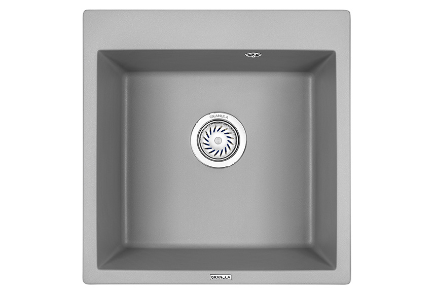 Кухонная мойка GRANULA (5102, АЛЮМИНИУМ)