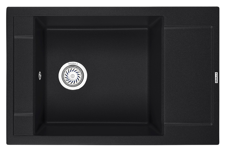 Кухонная мойка GRANULA (7806, ЧЕРНЫЙ) Кухонная мойка GRANULA (7806, ЧЕРНЫЙ)