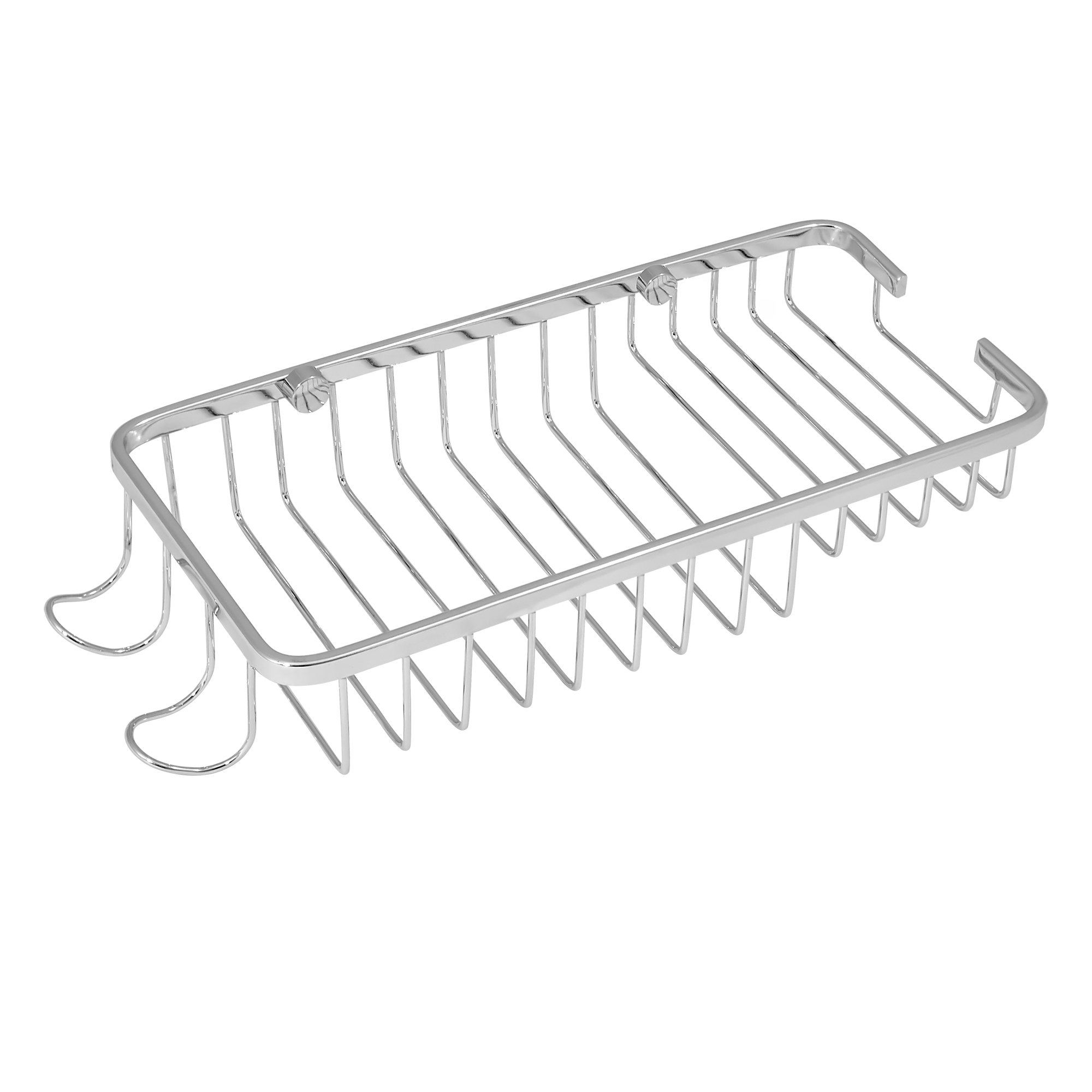 Полка решетчатая «Solinne», 11082, хром, Коллекция Base