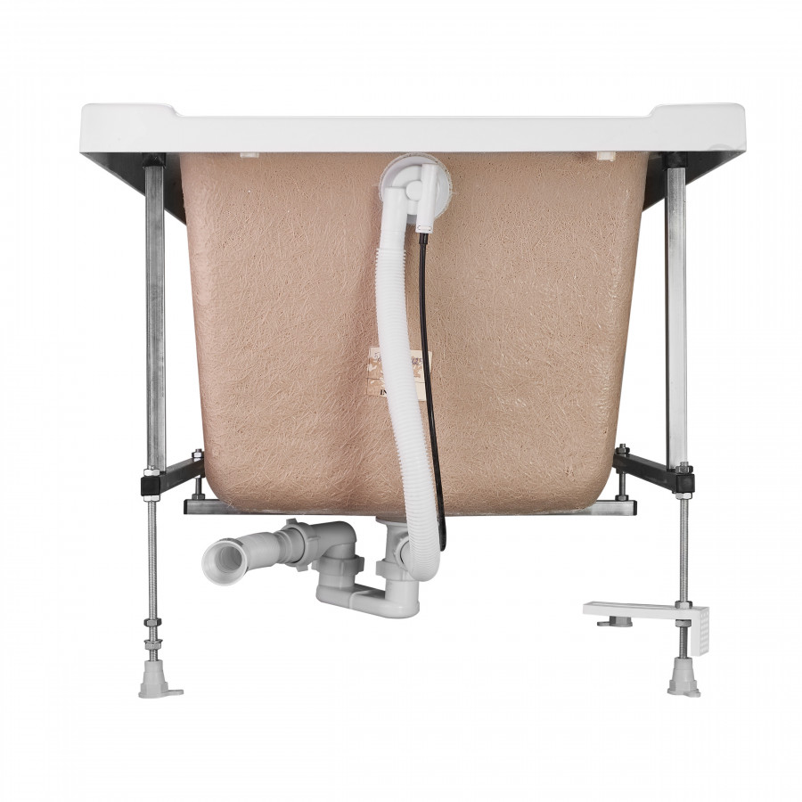 Монтажный комплект для ванны САНТОРИНИ 150х70 см. (рама, слив-перелив с сифоном, крепеж к стене, кре Монтажный комплект для ванны САНТОРИНИ 150х70 см. (рама, слив-перелив с сифоном, крепеж к стене, кре