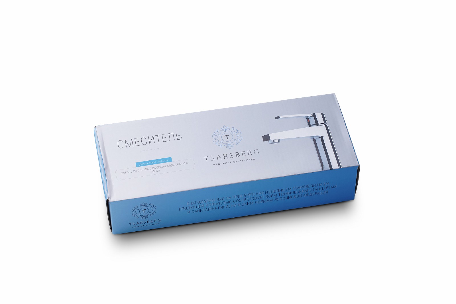 Смеситель для раковины TSARSBERG TSB-615-1207 тип См-УмОЦБА, См-МОЦБА