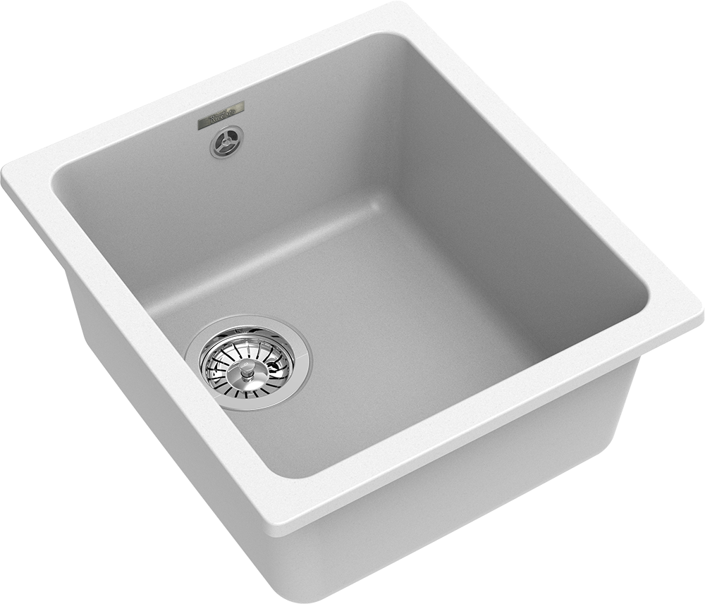 RIVELATO Мойка BERKANA 35 подст.монтаж 1-чаш 415*455 brina арт. RIVELATO Мойка BERKANA 35 подст.монтаж 1-чаш 415*455 brina арт.