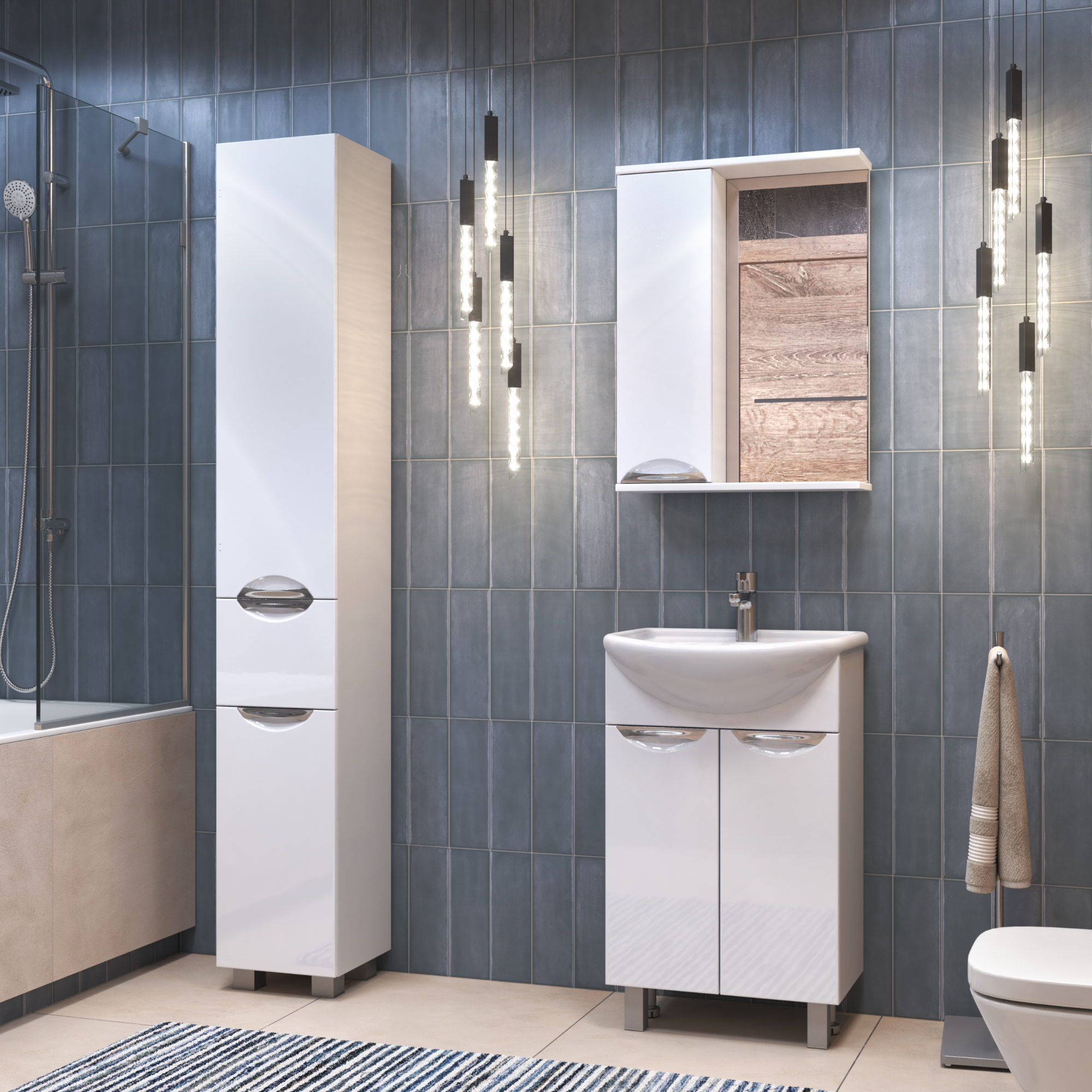 Зеркало со шкафом VIGO Callao 50 подвесное белый (z.CAL.50.L) Зеркало со шкафом VIGO Callao 50 подвесное белый (z.CAL.50.L)