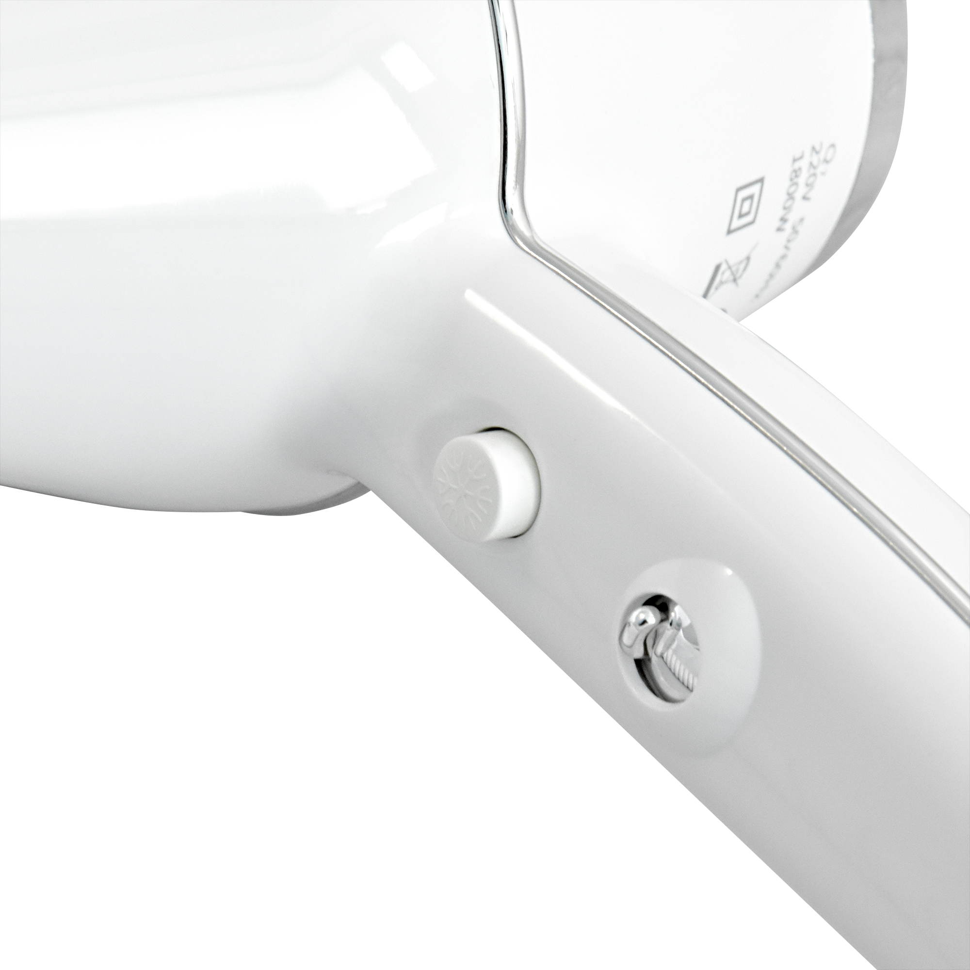 Фен для волос настенный PUFF-1800 снежно-белый, 1,8 кВт (1405.004)