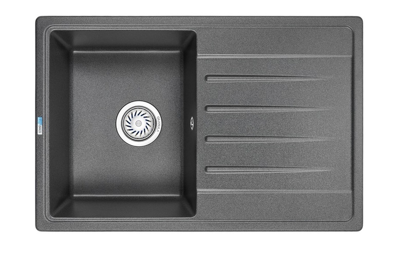 Кухонная мойка GRANULA (7602, ГРАФИТ) Кухонная мойка GRANULA (7602, ГРАФИТ)