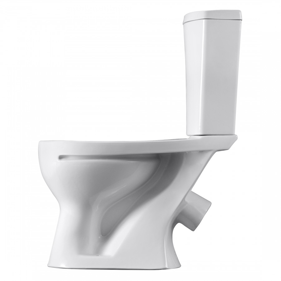 Унитаз-компакт "Ультра" косой выпуск, с кнопочной арматурой и сиденьем  SANTERI Унитаз-компакт "Ультра" косой выпуск, с кнопочной арматурой и сиденьем  SANTERI