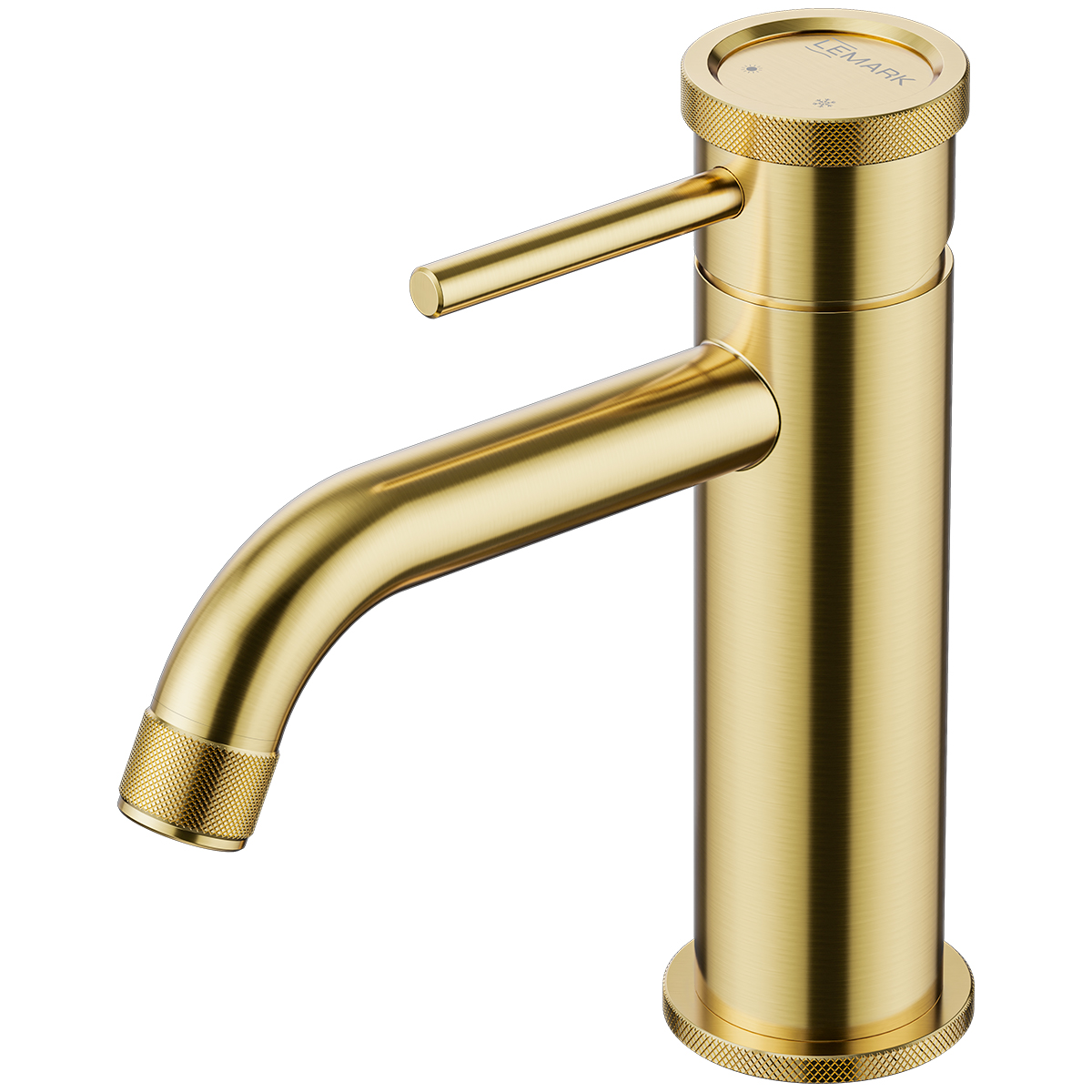Смеситель Lemark Зенит LMF-1612S-BRGN для раковины